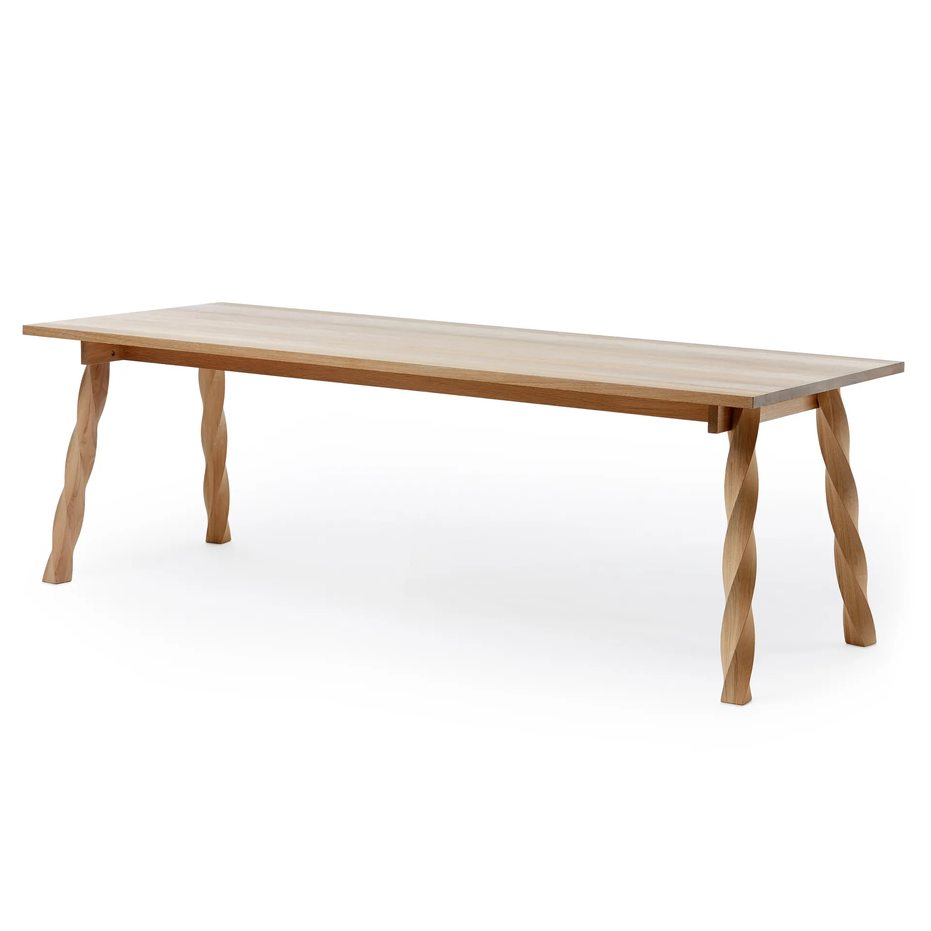 Twist dining table, Oak A2