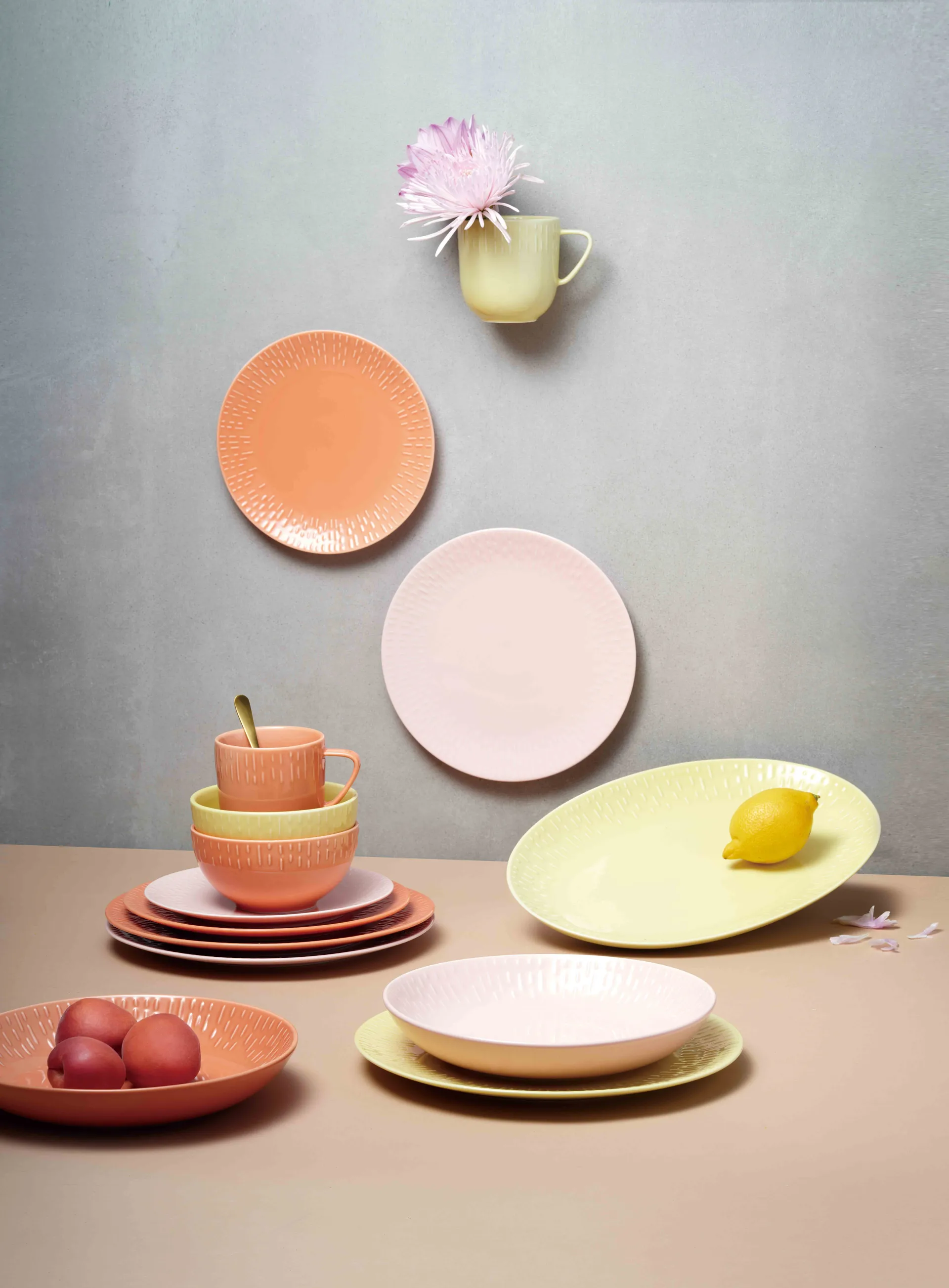 Confetti bowl, Apricot, Ø14 cm Aida