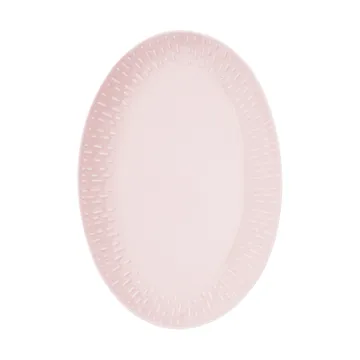 Confetti oval platter - Candyfloss, 25.5x36 cm - Aida