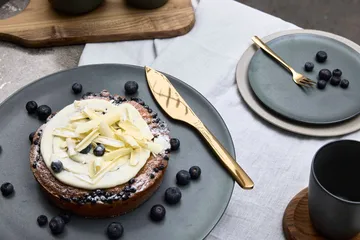 Raw cake knife - Gold - Aida