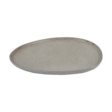 Raw Organic plate 29x25 cm - Sandy beige - Aida
