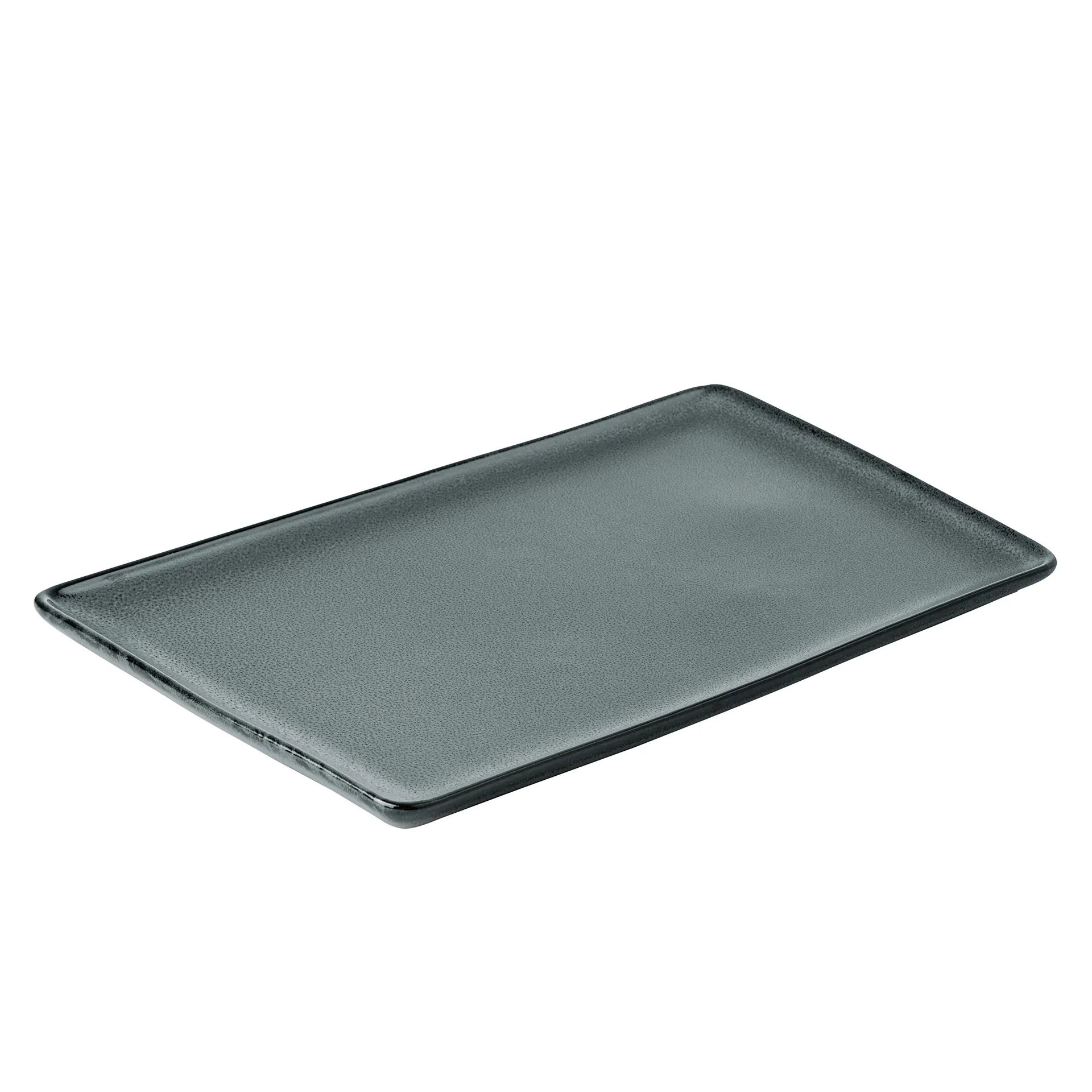 Raw plate 31.5x20 cm, Northern green Aida