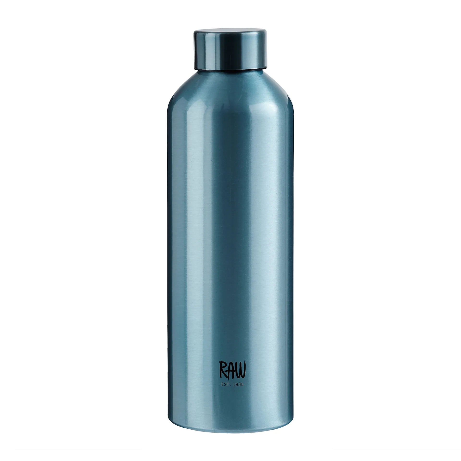 Raw To Go aluminum bottle 0.75 L, Blue Aida