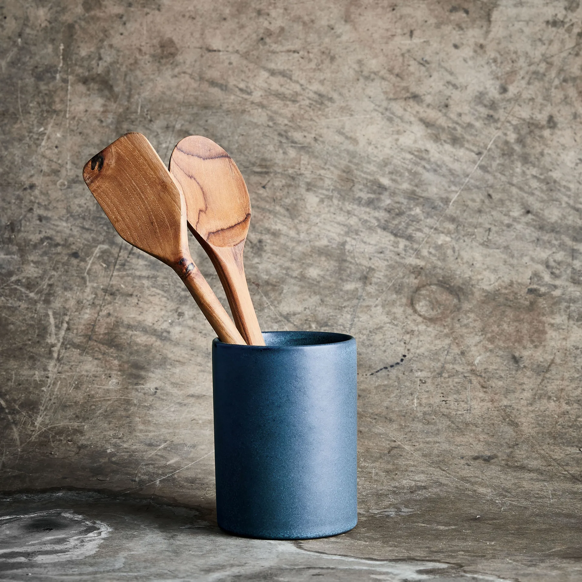 Raw wooden spoon 26 cm, teak Aida