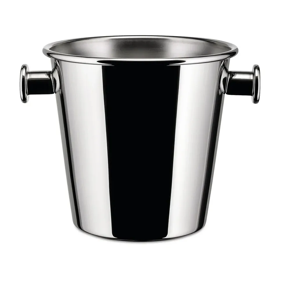 5052 wine cooler stainless steel, 2 bottles Alessi