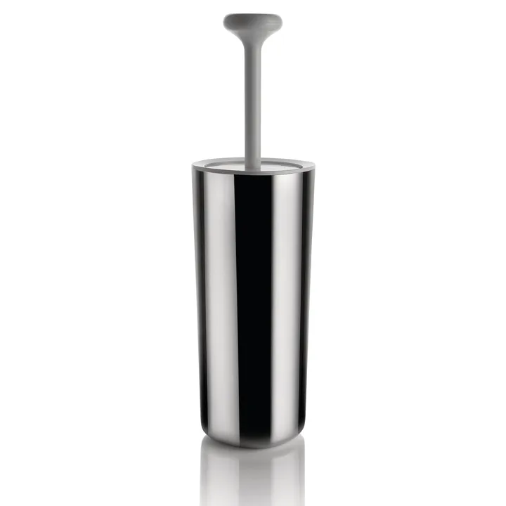 Birillo toilet brush - white-stainless steel - Alessi