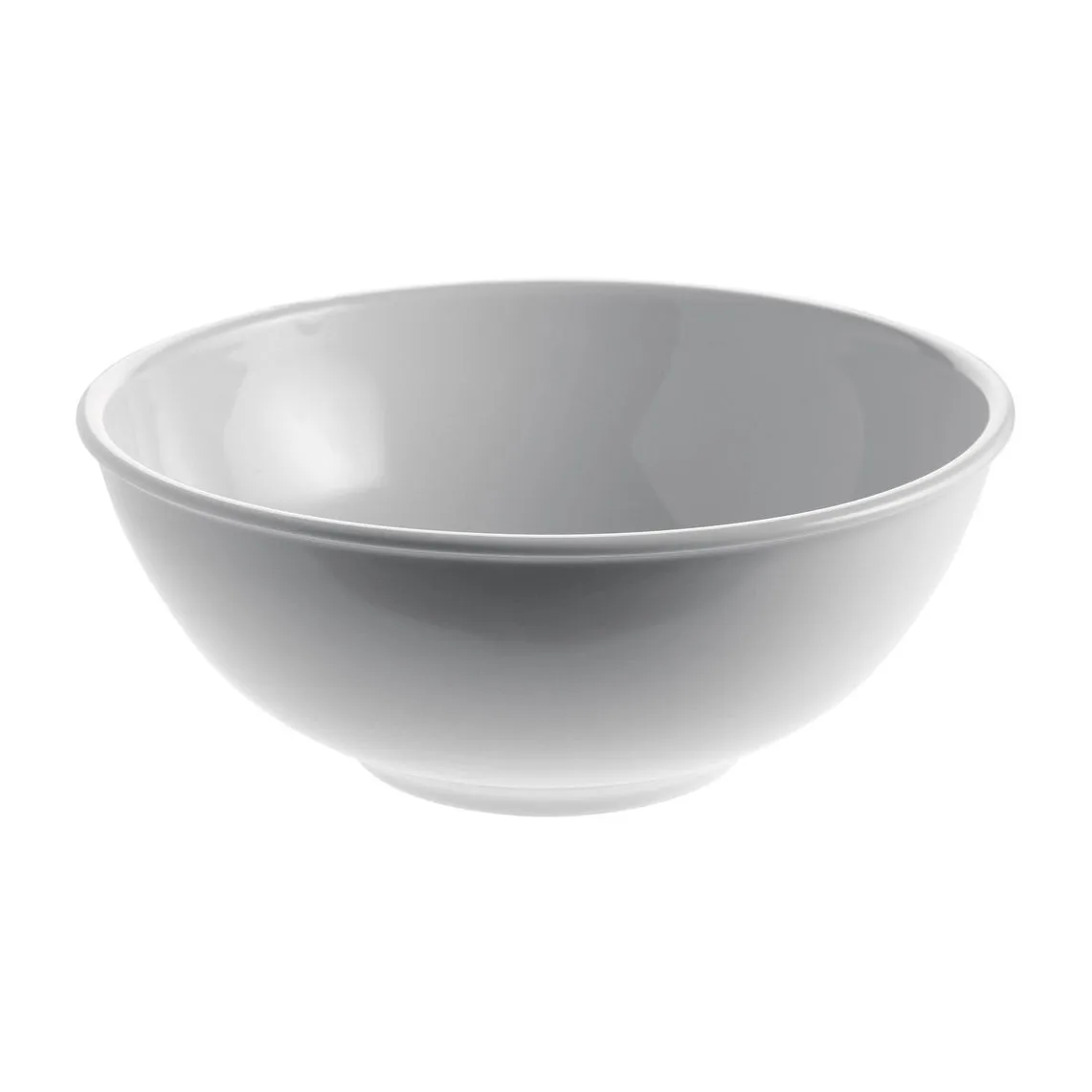 PlateBowlCup salad bowl Ø 21 cm, White Alessi