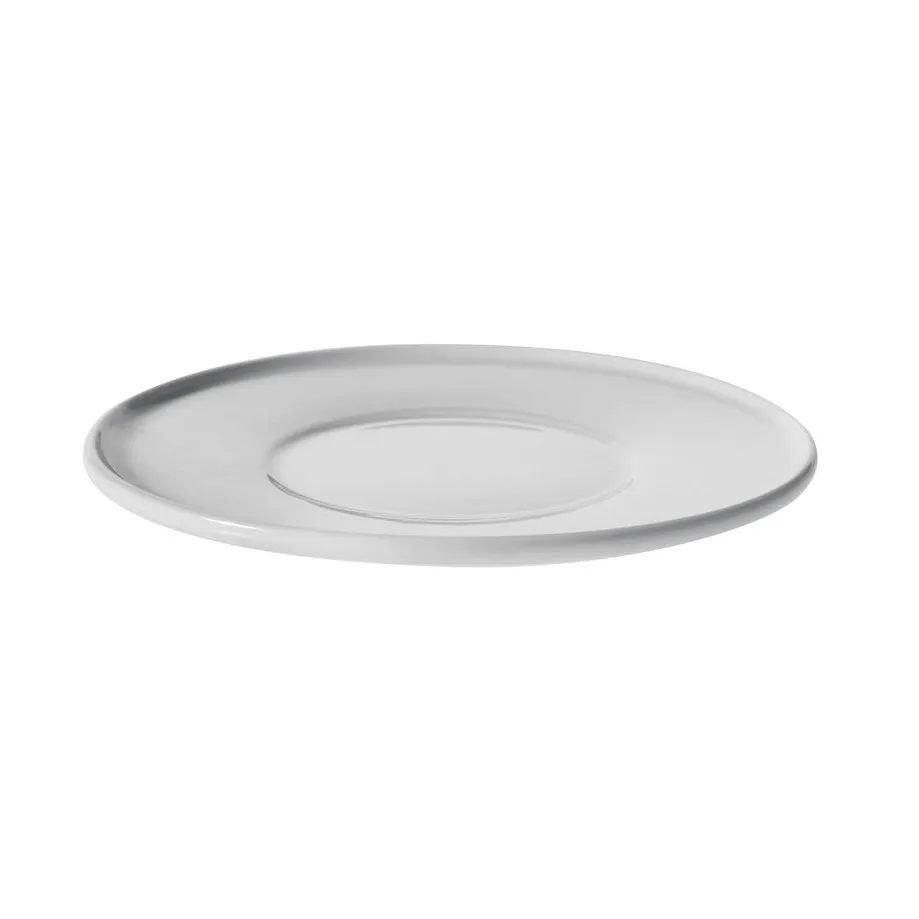 PlateBowlCup teacup saucer, White Alessi