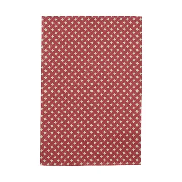 Basket kitchen towel 47x70 cm - Red - Almedahls