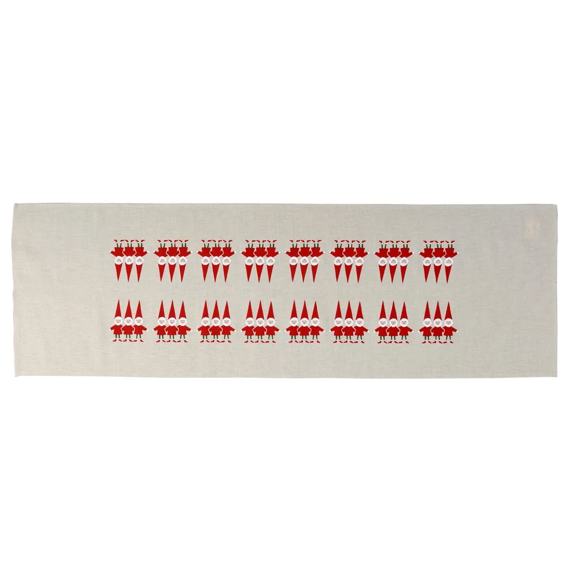 Tomtenisse table runner, red santas Almedahls