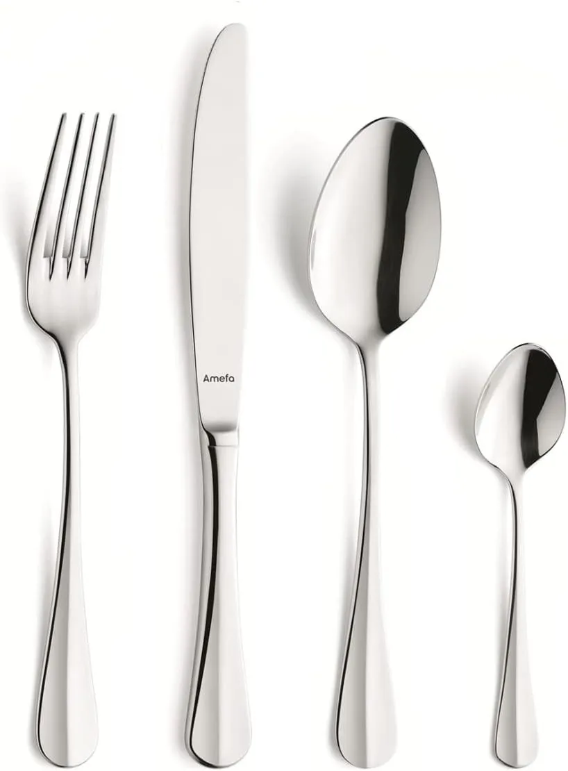 Baguette cutlery set 24 pieces, Stainless steel Amefa