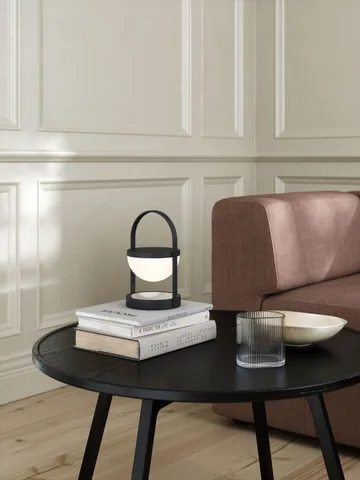 A-Flash portable table lamp 22 cm - Black - Andersen Furniture