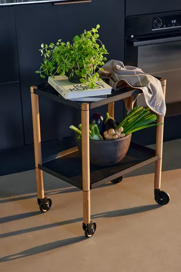 Connect table - Oiled oak, black metal - Andersen Furniture