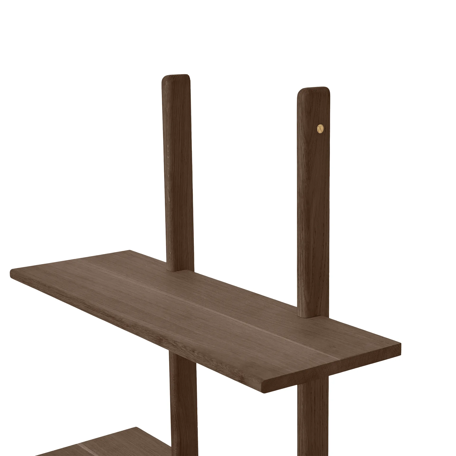 Essence wall shelf, Smoked Oiled Oak, 70x25x140 cm Andersen Furniture
