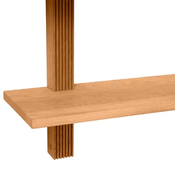 Phase wall shelf - Oiled Natural Oak, 68x18x55 cm - Andersen Furniture
