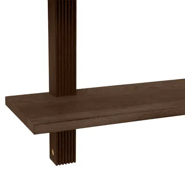 Phase wall shelf - Smoked Oiled Oak, 68x18x55 cm - Andersen Furniture