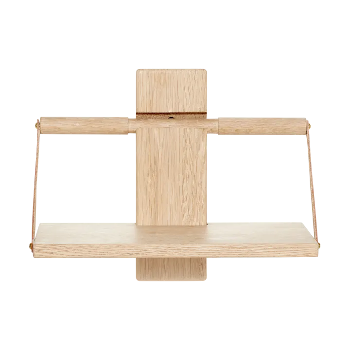 Wood Wall wall shelf Small 30x18x24 cm - Oak - Andersen Furniture