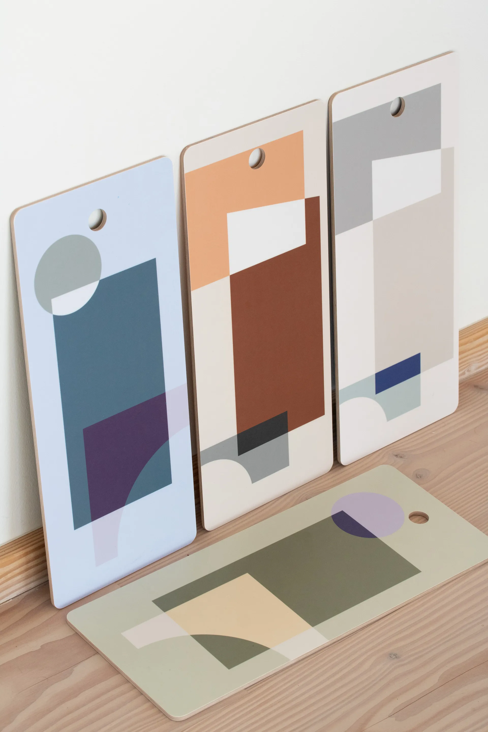 A tribute to colour cutting board, Clay - 40x17 cm Applicata