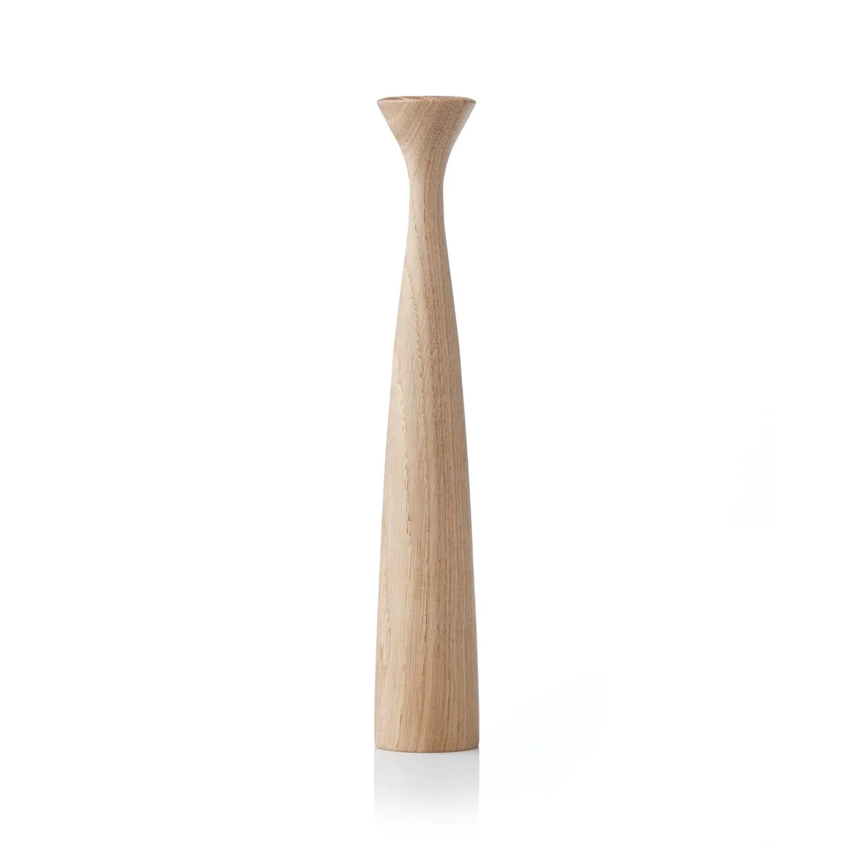 Blossom Rose candleholder, oak Applicata