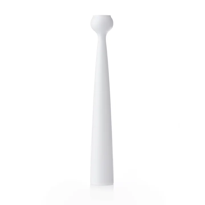 Blossom Tulip candle holder 33.5 cm - white - Applicata