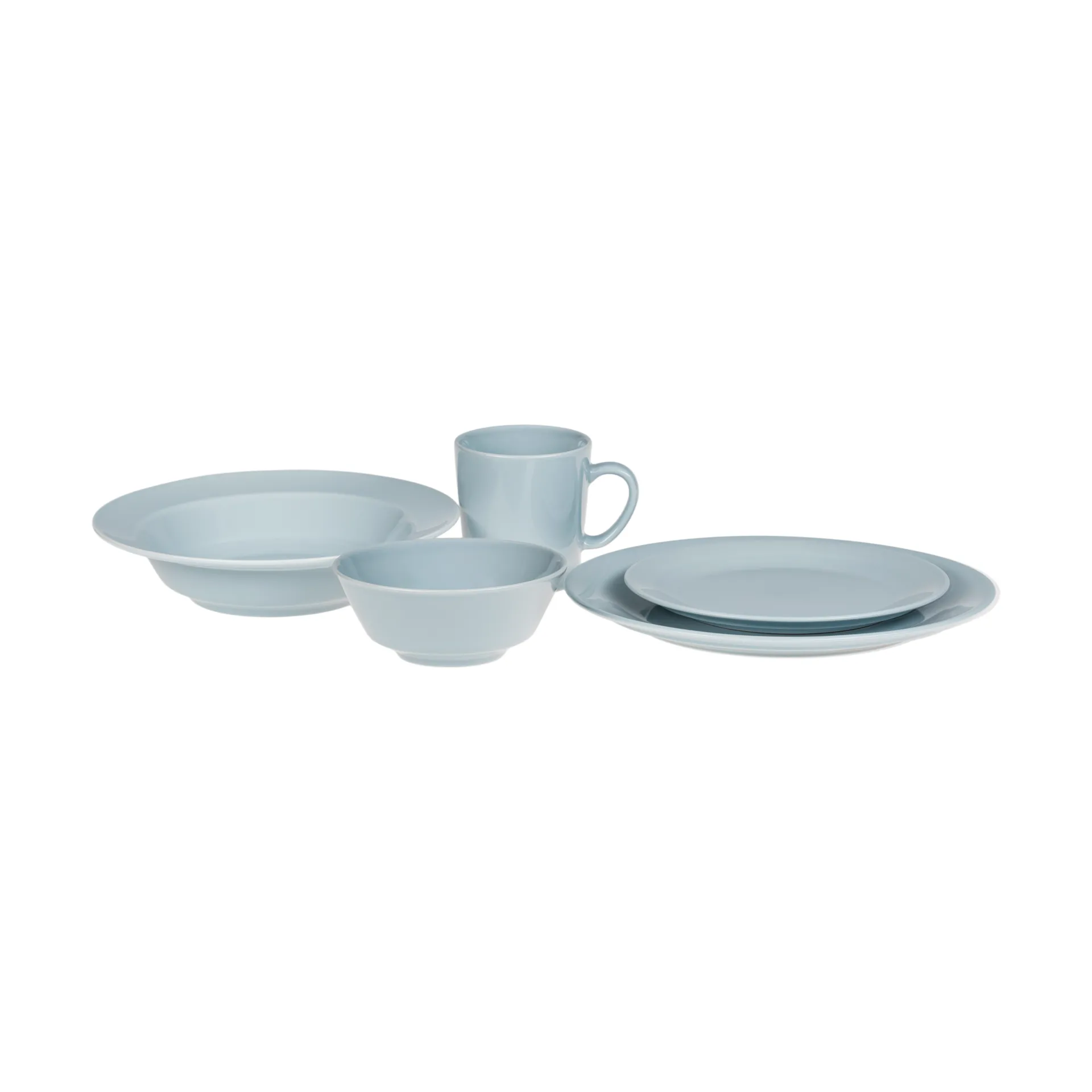 Mainio plate Ø25 cm, Winter blue Arabia
