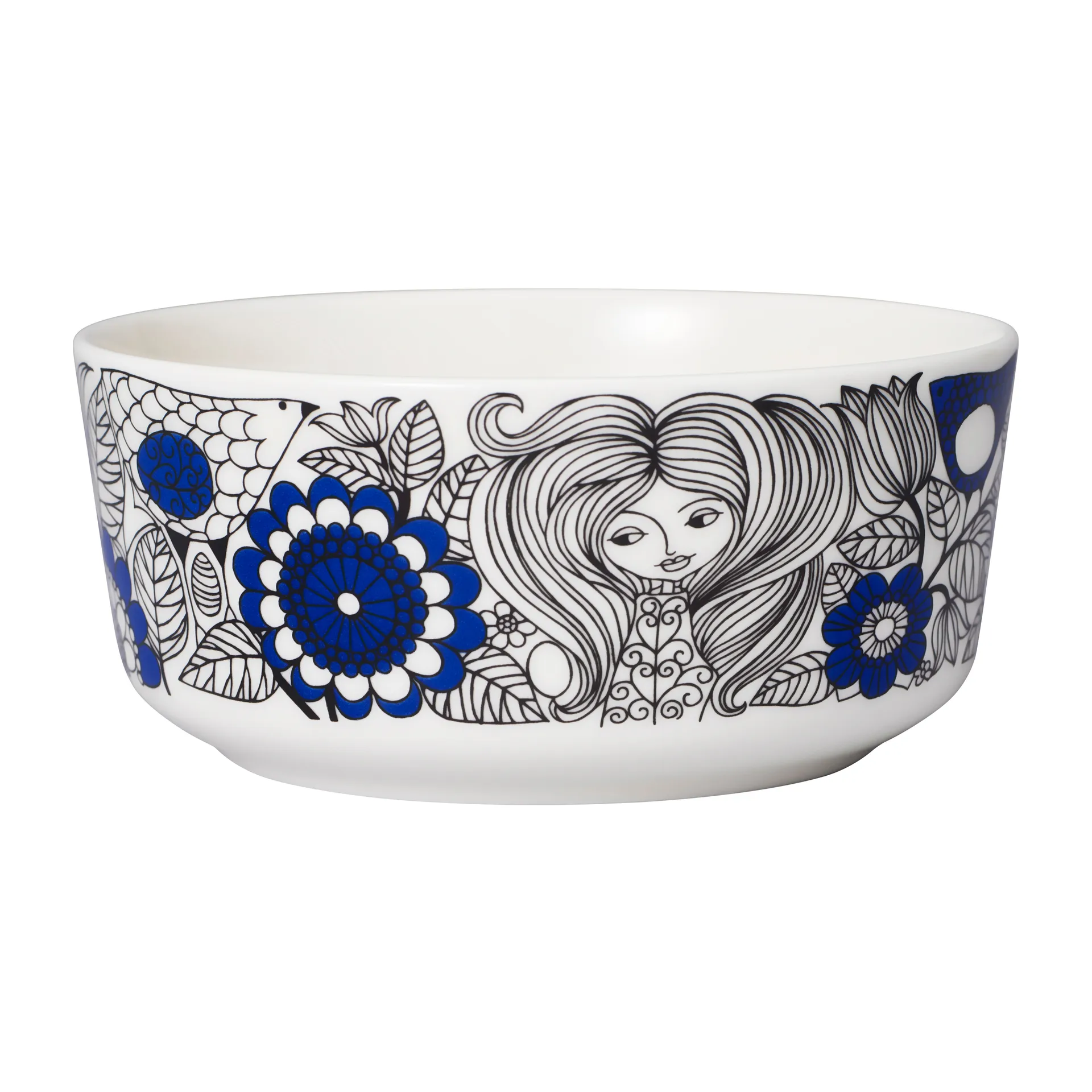 Pastoraali & Esteri Arabia mix set bowl 2 pieces, Blue Arabia