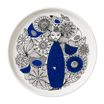 Pastoraali mug 30 cl and plate Ø19 cm - Blue - Arabia