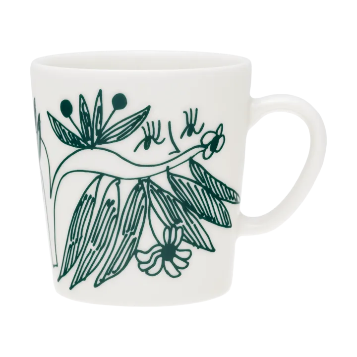Puutarhurit mug 30 cl - Dark green - Arabia