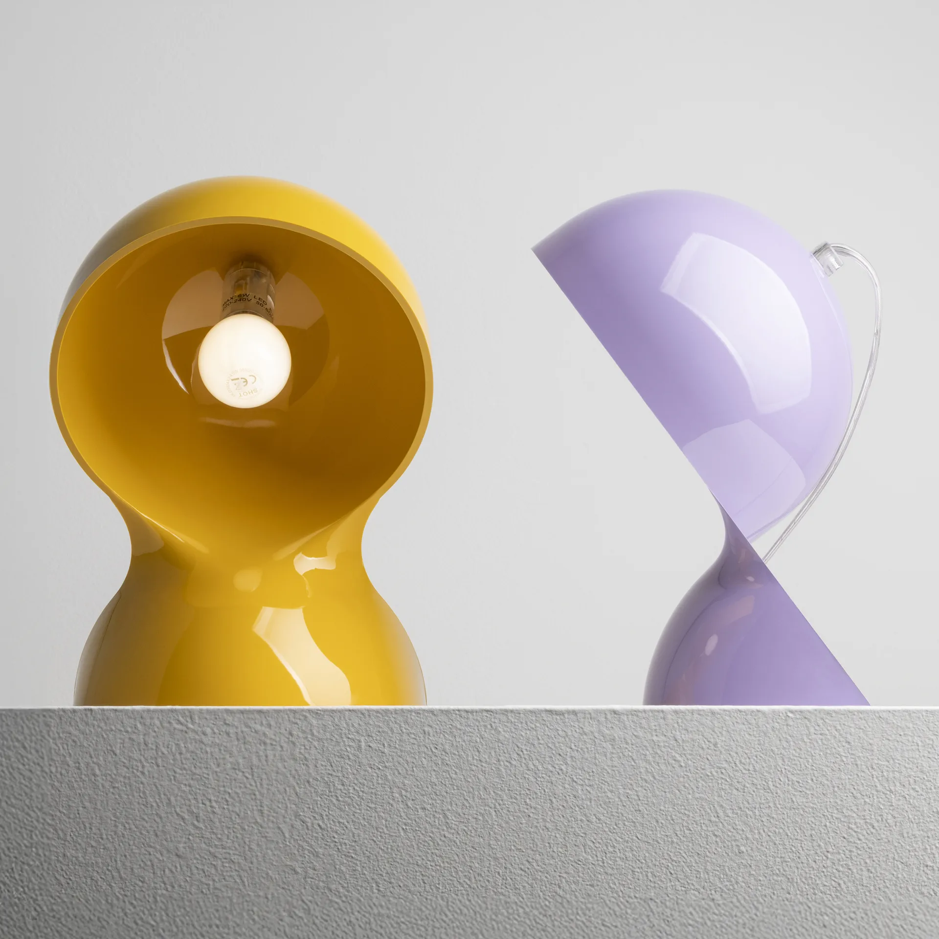 Dalu' table lamp, Yellow Artemide