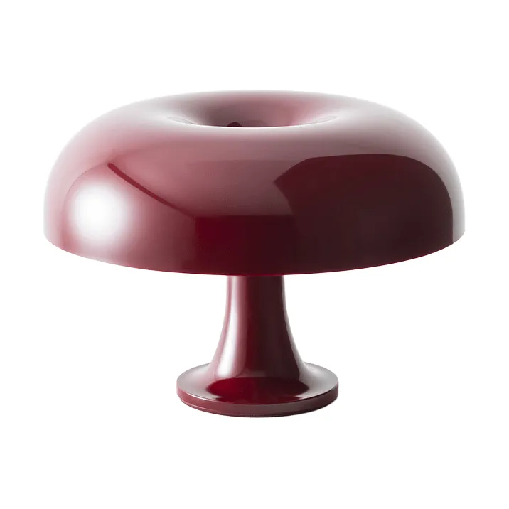 Nessino table lamp, Ruby red Artemide