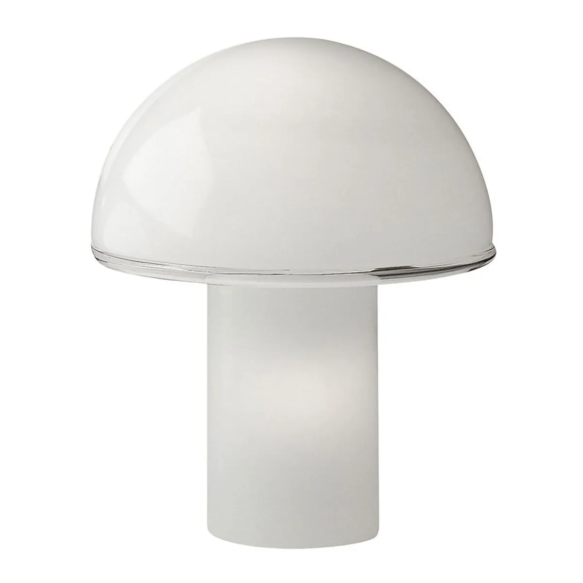 Onfale Piccolo table lamp Ø20 cm, Opal white Artemide