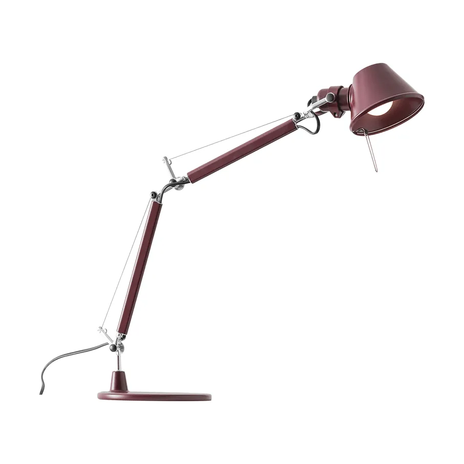 Tolomeo micro table lamp, Ruby red Artemide