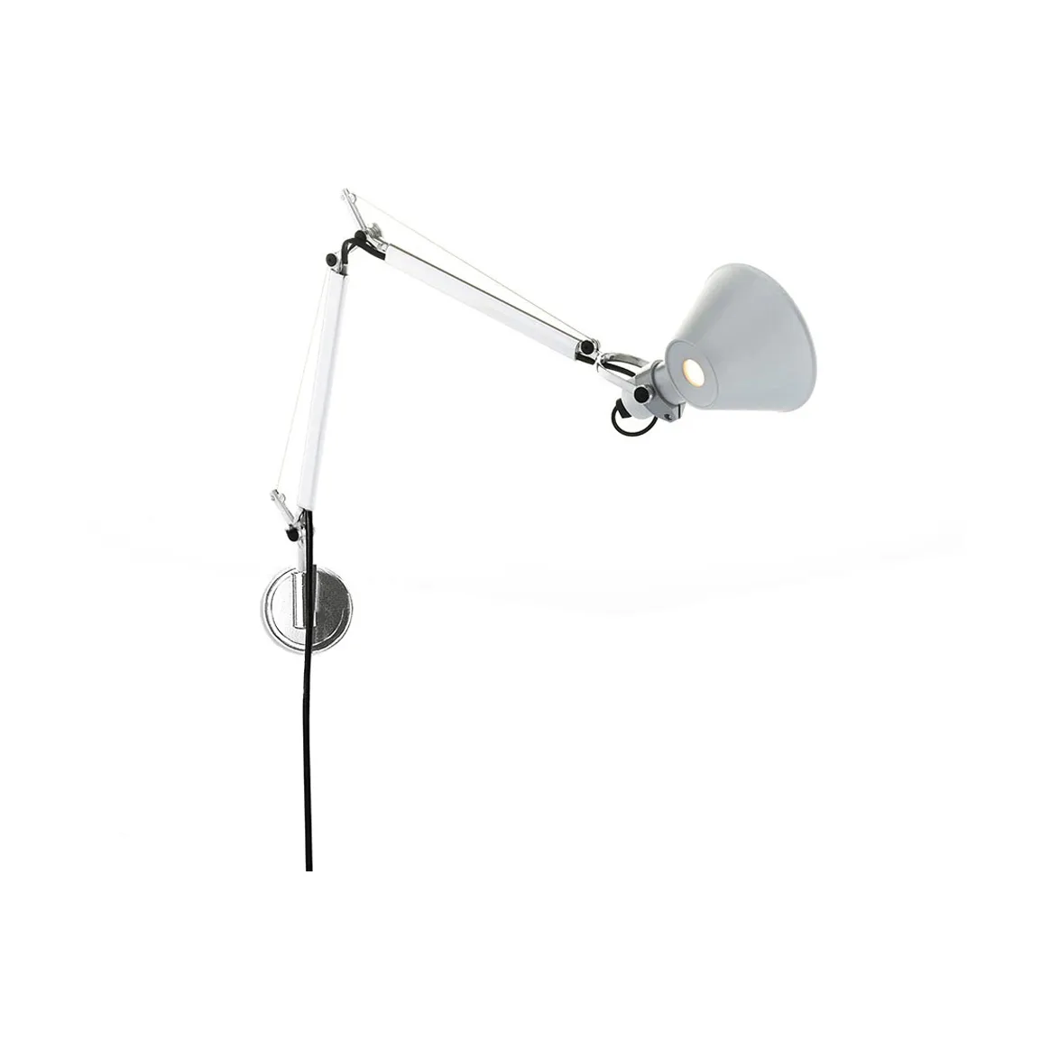 Tolomeo Micro wall lamp - Aluminium,  Artemide