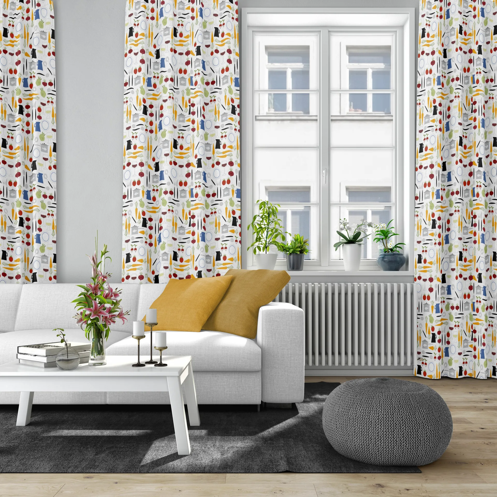 Dinner fabric, Multi Arvidssons Textil