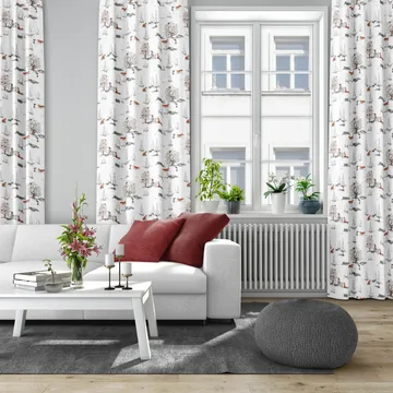 Ekhagen fabric - Off white - Arvidssons Textil