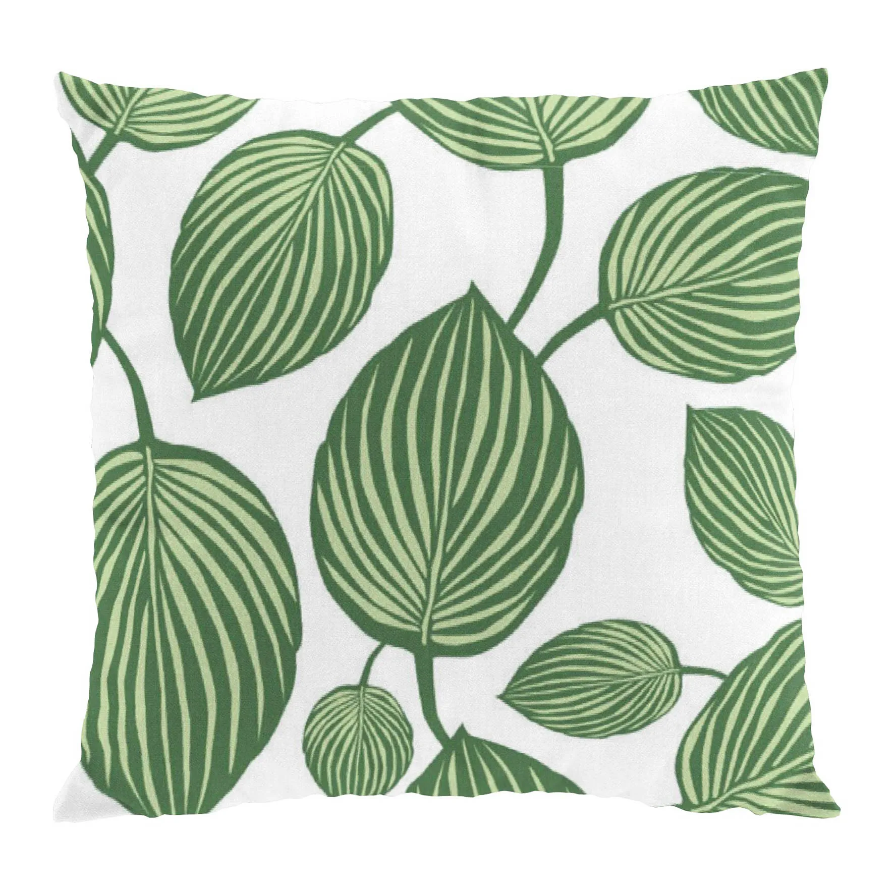 Lyckans blad cushion cover 45x45 cm, green Arvidssons Textil