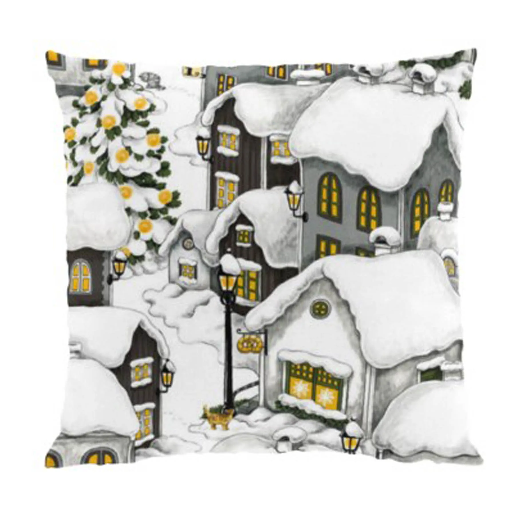 Lyckeby cushion cover grey, 43x43 cm Arvidssons Textil