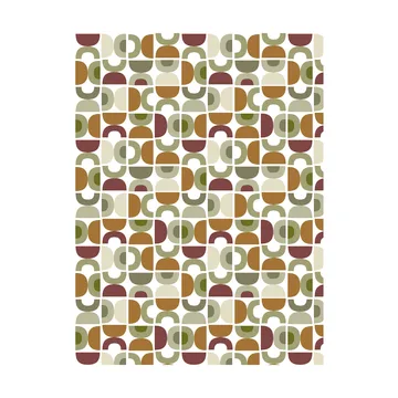 Spiral Dance Fabric - Beige - Arvidssons Textil