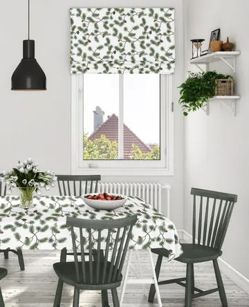 Tallegren oilcloth - Green - Arvidssons Textil