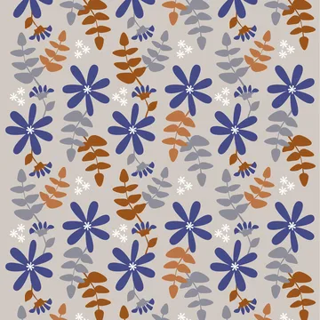 Under solen fabric - rust - Arvidssons Textil