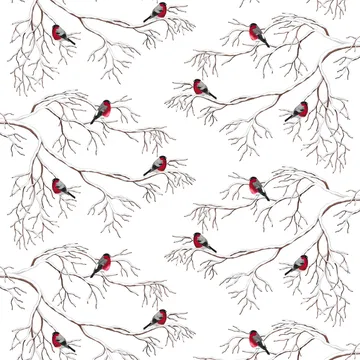 Vinterland fabric - off white - Arvidssons Textil
