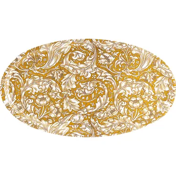 Bachelor's Button oval tray - 50x28 cm - Åry Home