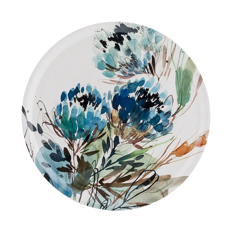 Dusk & Dew round tray, Ø38 cm Åry Home