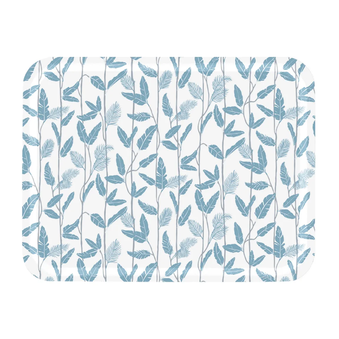 Mougli Blue tray 33x43 cm, Blue-white Åry Home