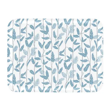 Mougli Blue tray 33x43 cm - Blue-white - Åry Home