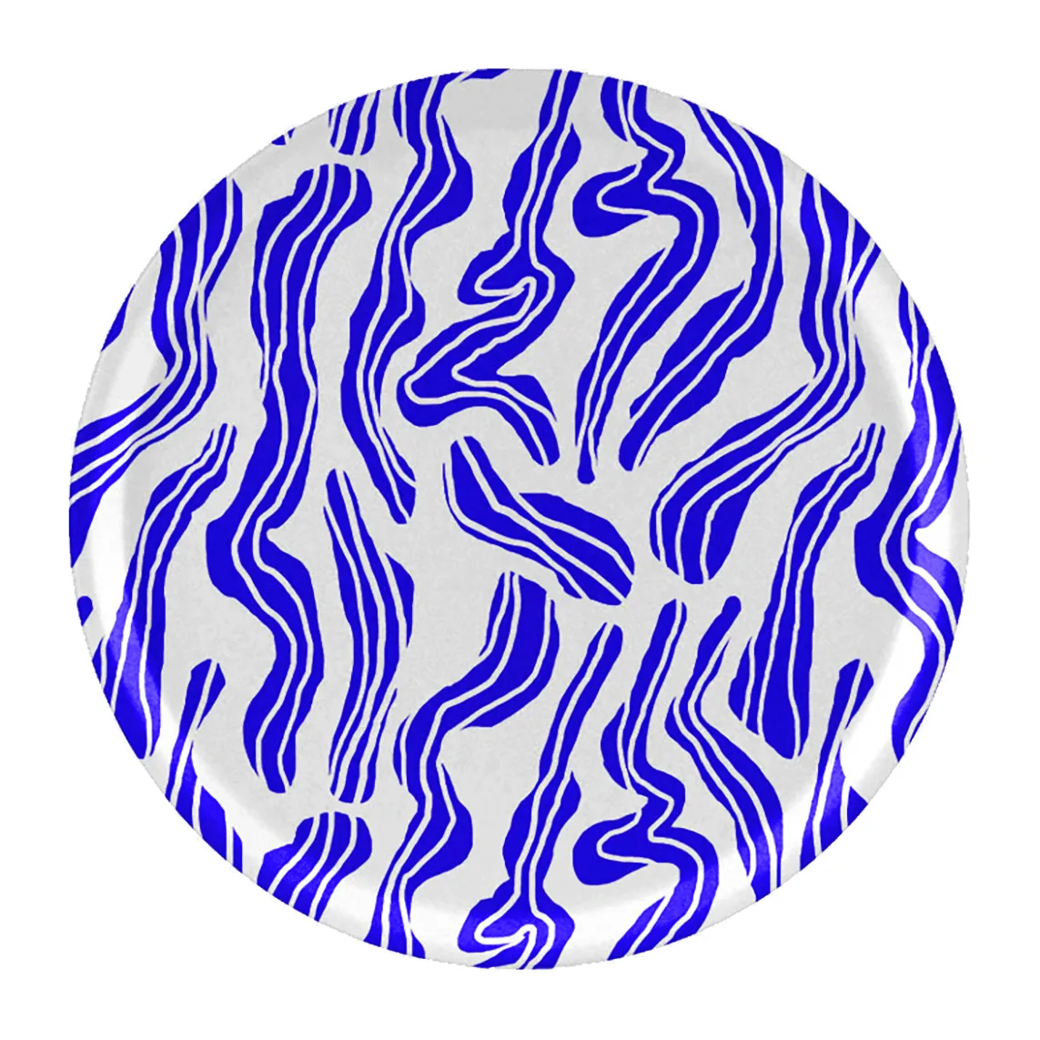 Sudd tray Ø38 cm, Blue-white Åry Home