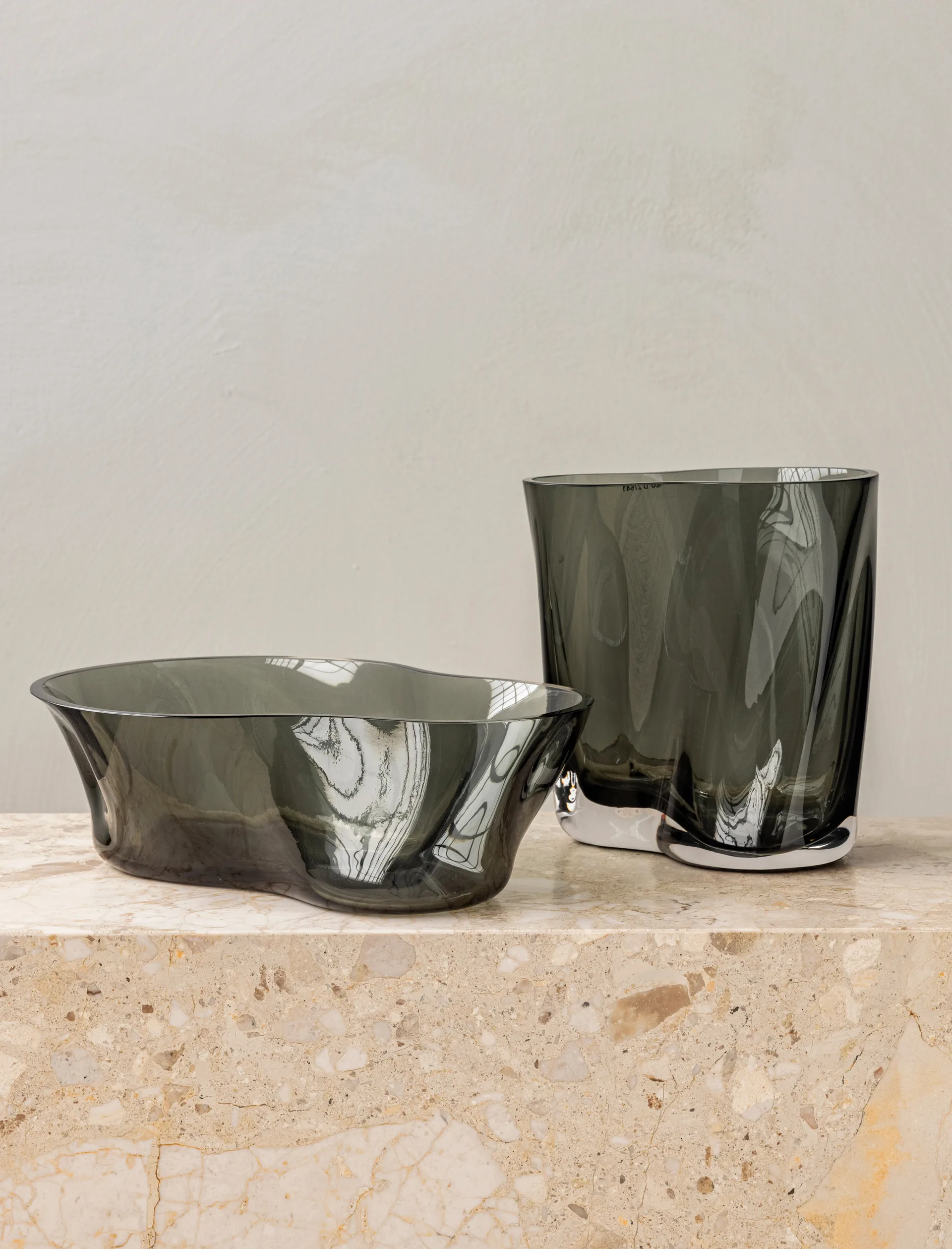 Aer vase 19 cm, Smoke Audo Copenhagen