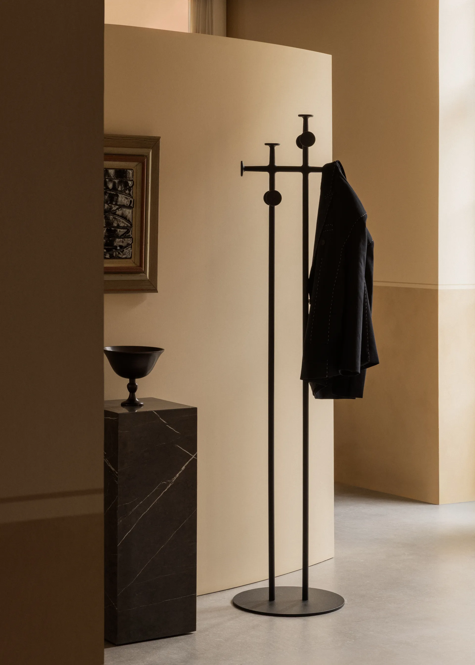 Afteroom floor coat rack, Black Audo Copenhagen