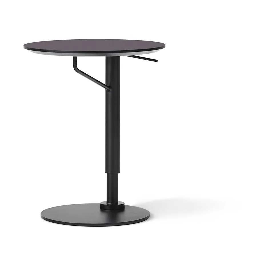 Branch side table Ø45 cm, Brushed steel Audo Copenhagen