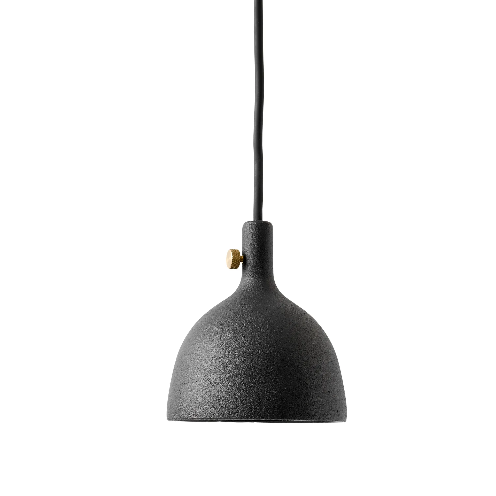 Cast shape 2 pendant lamp, black Audo Copenhagen